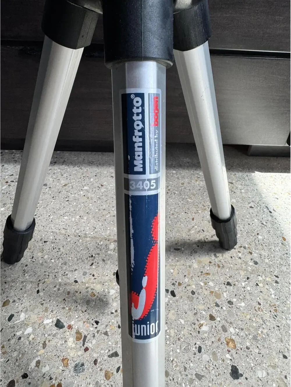 Vintage Manfrotto Bogen 3405 Junior Tripod - Excellent Condition